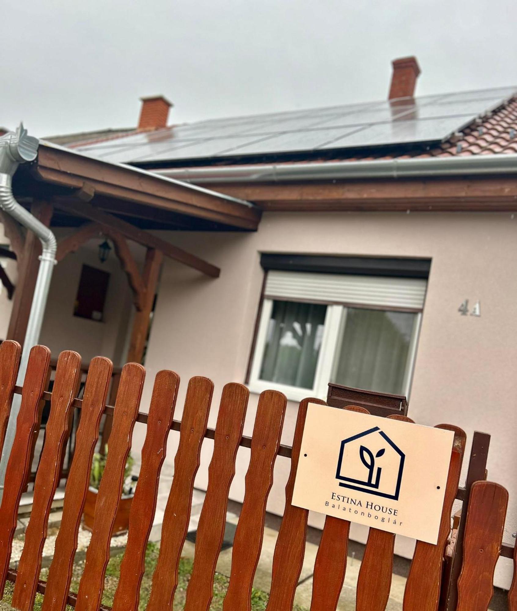 Estina House Villa Balatonboglár Kültér fotó